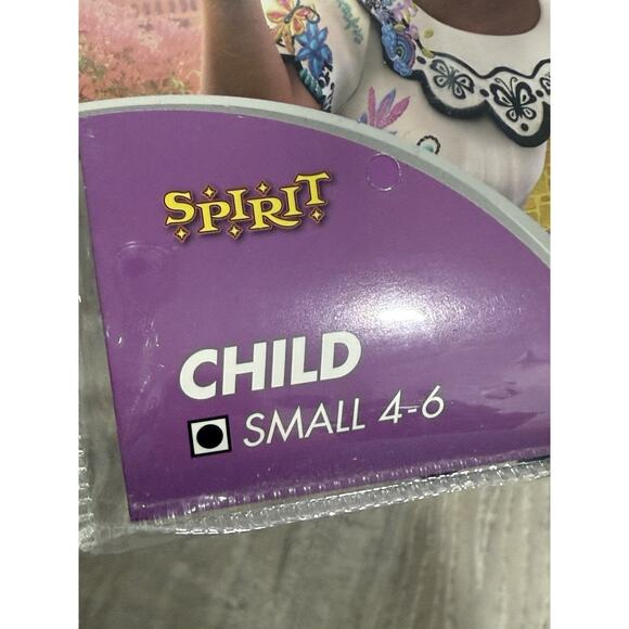 Disney Encanto Mirabel Toddler Dress S 4T-6T Halloween Costume With Glasses - Picture 2 of 4